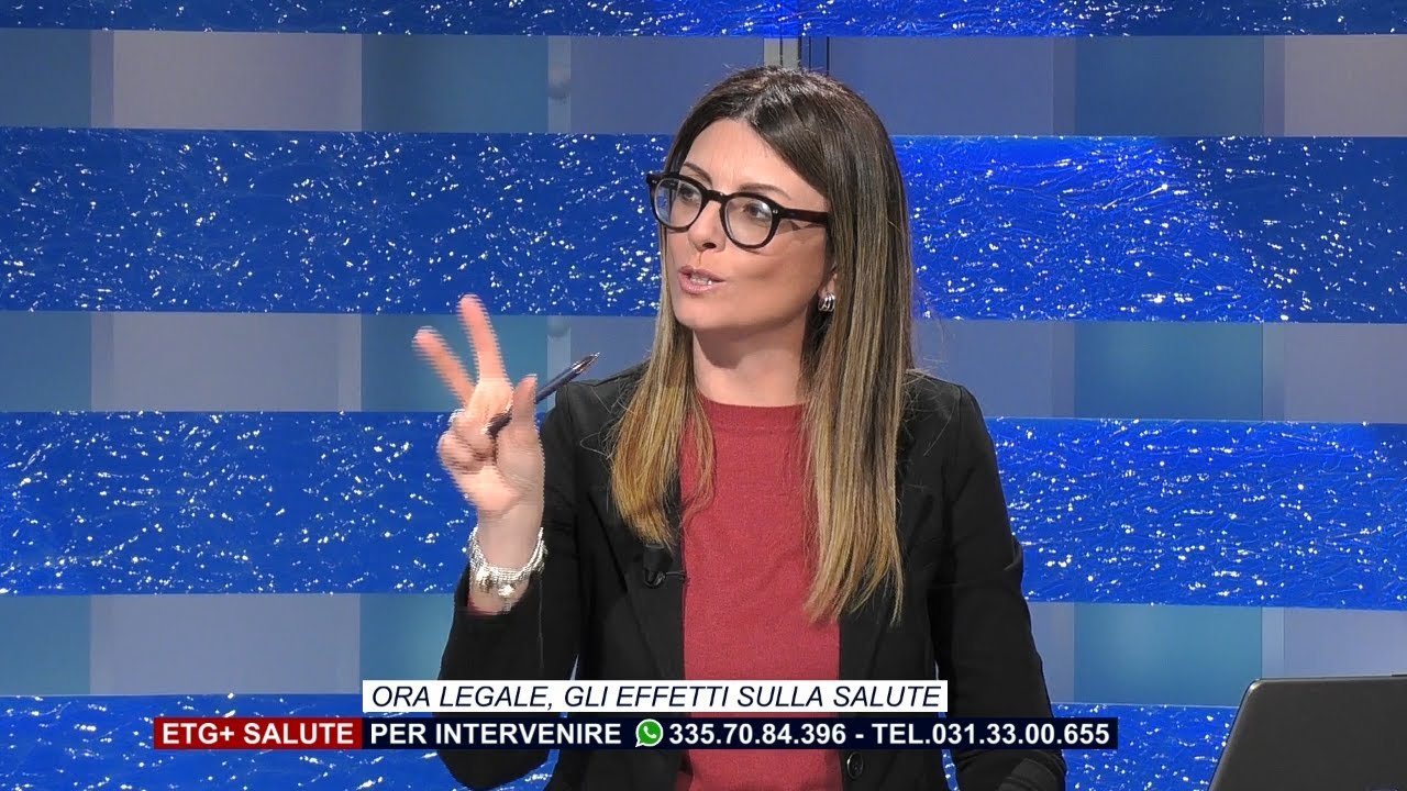 ETG+ SALUTE - ORA LEGALE, GLI EFFETTI SULLA SALUTE - 30 MARZO 2026