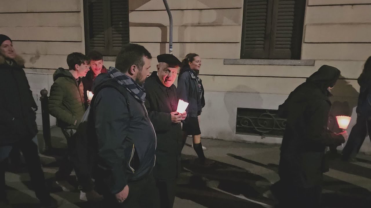 Via Crucis dei giovani del Lunedì Santo