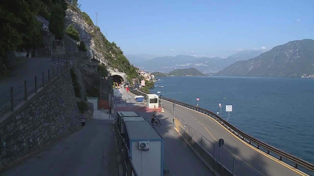 Variante della Tremezzina, lavori ancora a rilento