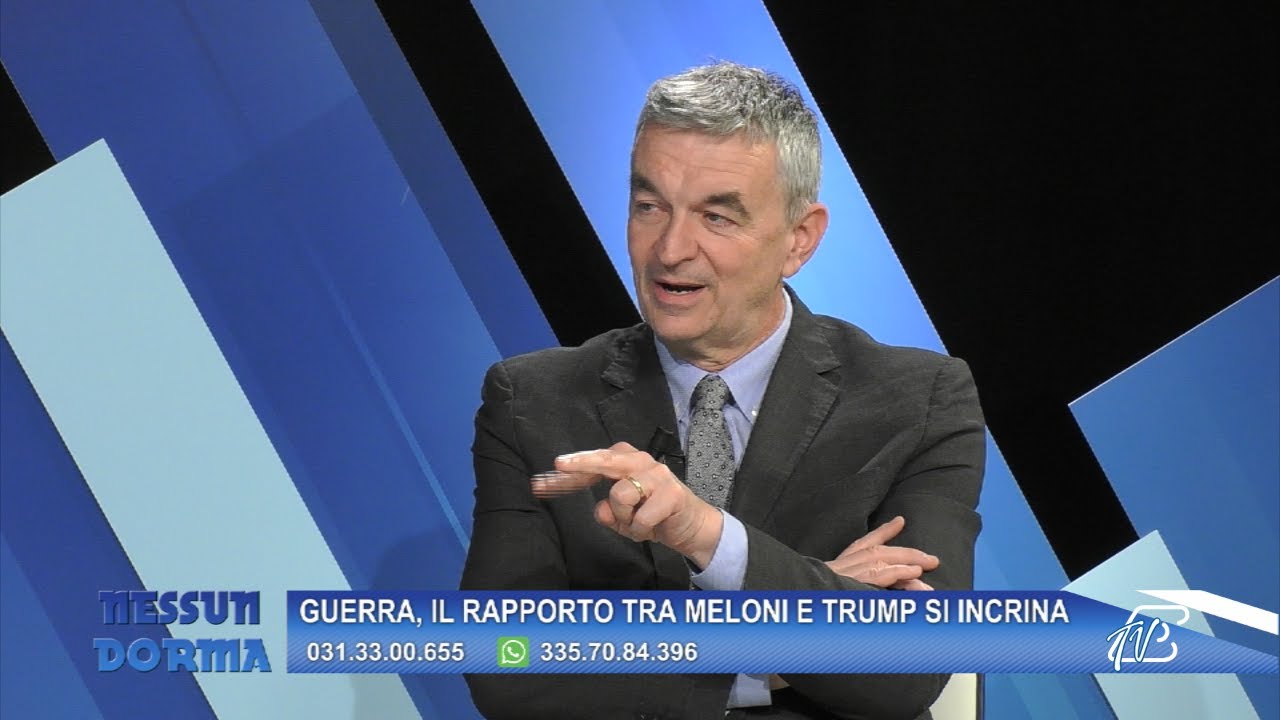 NESSUN DORMA - 17 APRILE 2026 -   GUERRA, IL RAPPORTO TRA TRA MELONI E TRUMP SI INCRINA