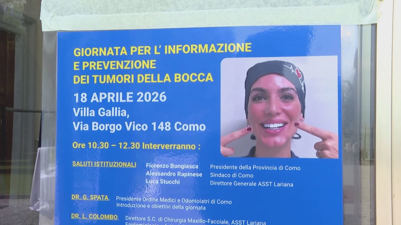 Tumori della bocca, in Italia 7mila casi all’anno