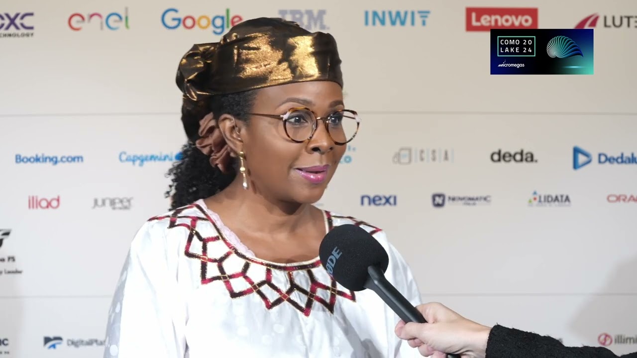 ComoLake 2024 - Fatimata Cheiffou, Chair of the African Ambassador Group