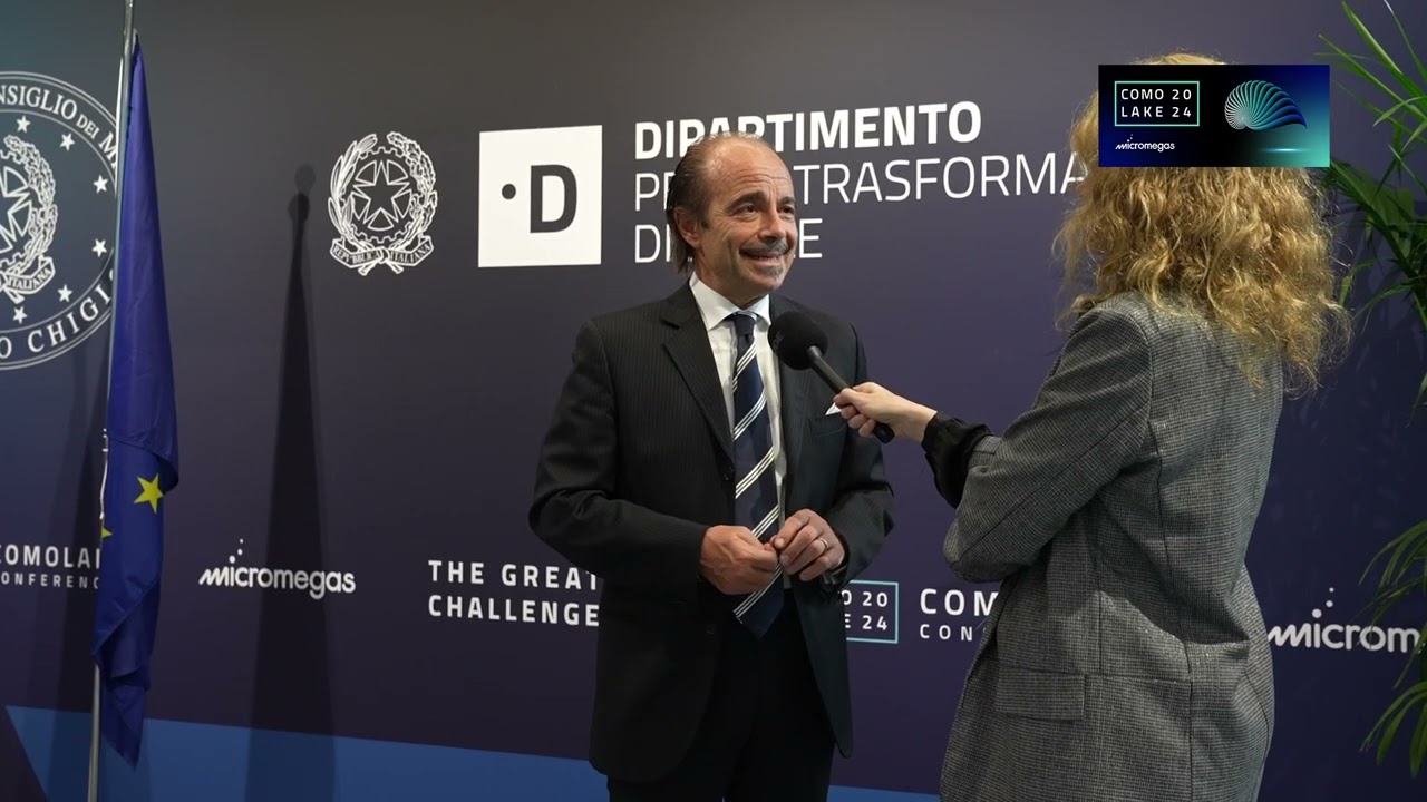 ComoLake2024 - Alessio Butti, Sottosegretario alla Presidenza del Consiglio, Delega all'Innovazione