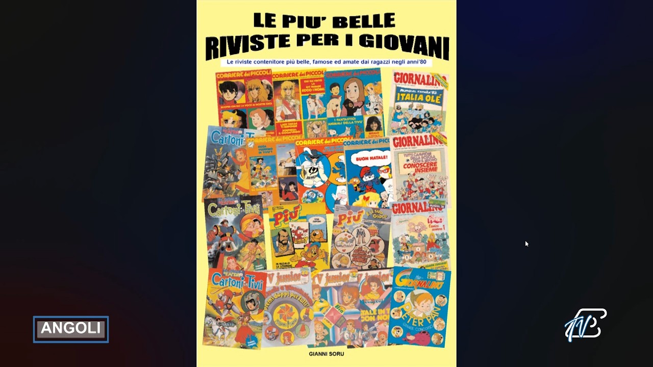 ANGOLI 6/4/2026: GIANNI SORU , IL PIU' GRANDE COLLEZIONISTA ITALIANO DI CARTONI ANIMATI