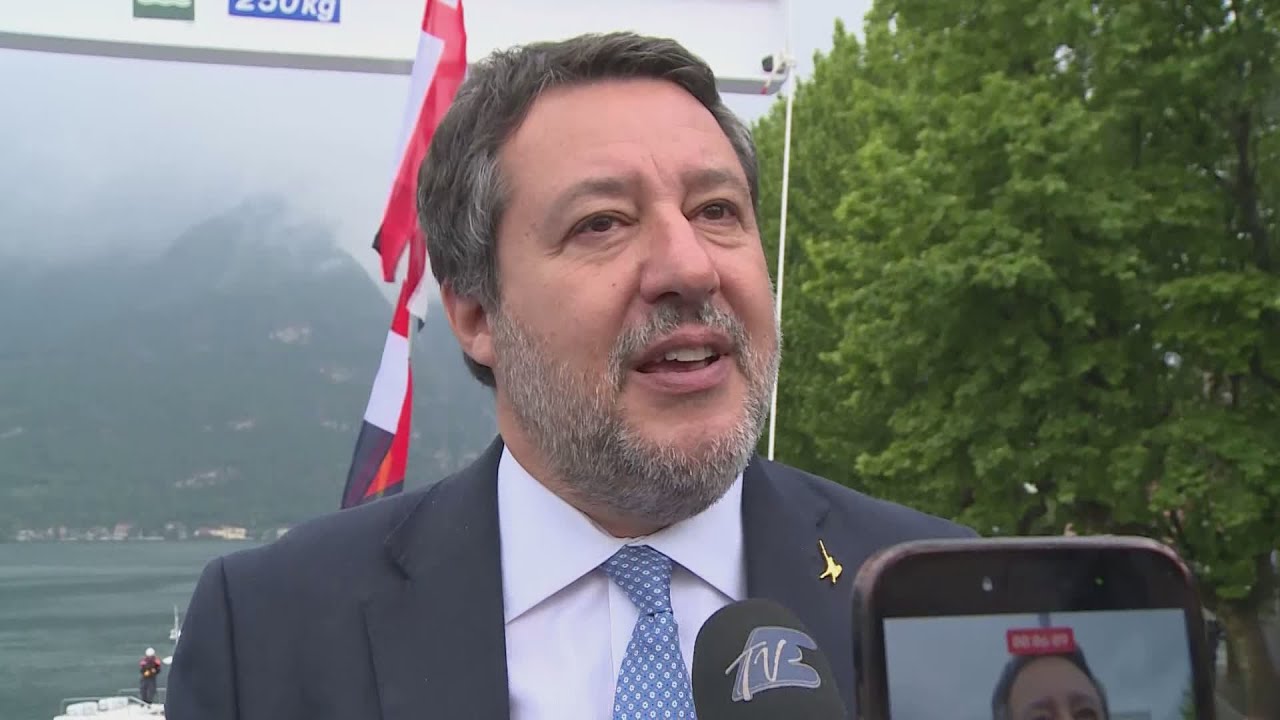 Variante della Tremezzina, parla il ministro Salvini