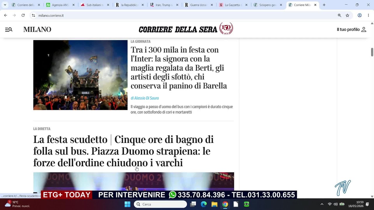 ETG+ TODAY - 18-05-2026