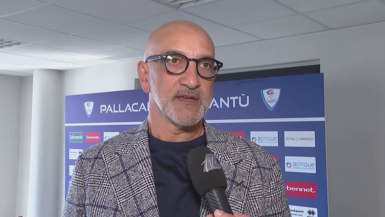 Pallacanestro Cantù, presentato coach Vitucci