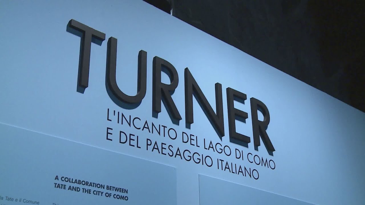 William Turner in mostra a Como