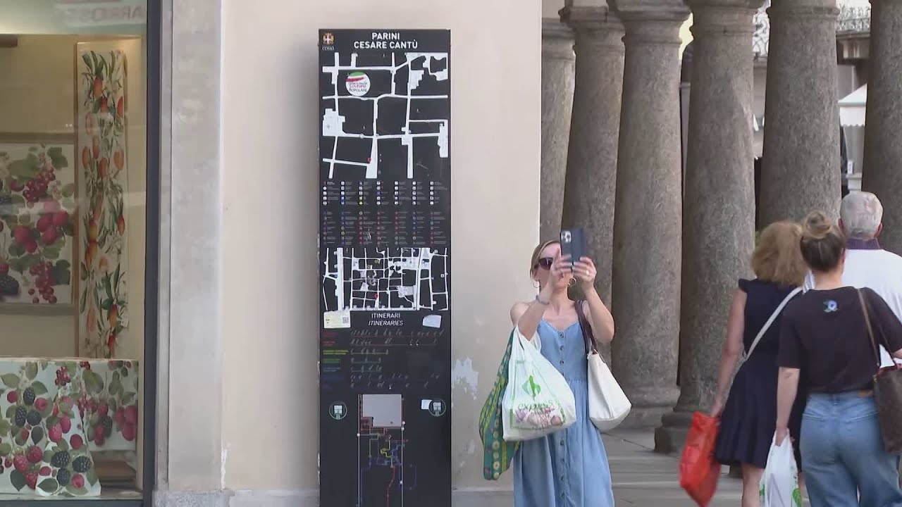 Restyling della segnaletica turistica a Como