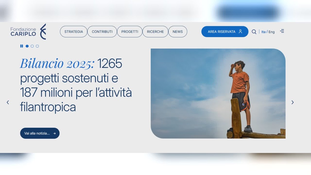 Fondazione Cariplo, approvato il bilancio 2025