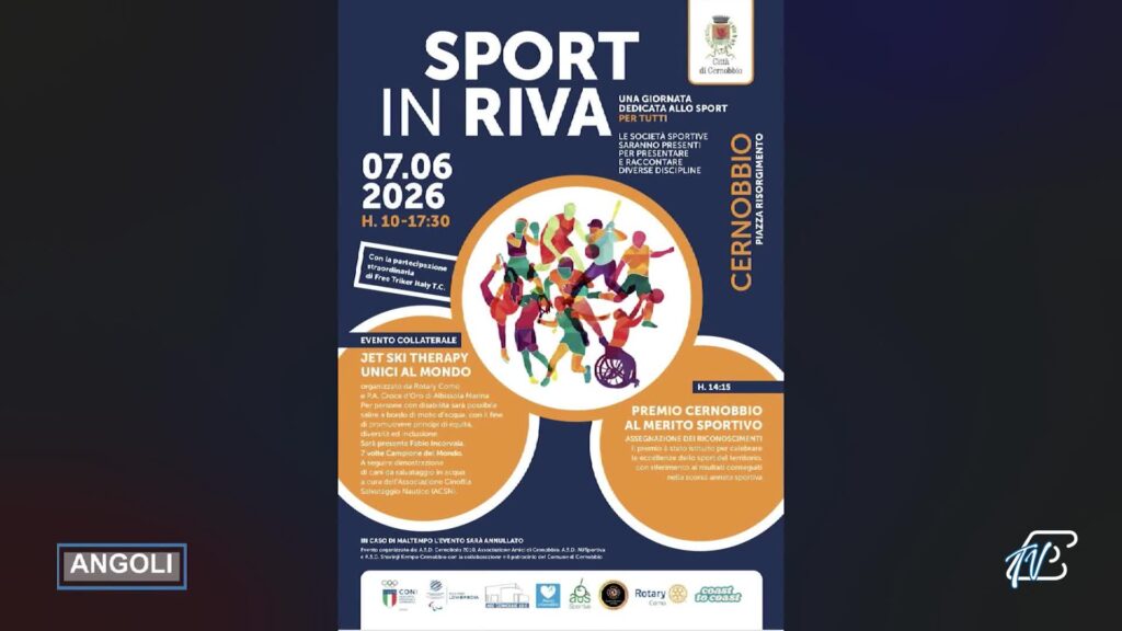 FESTA DELLO SPORT ED.10 E JET SKI THERAPY A CERNOBBIO - 03-06-2026