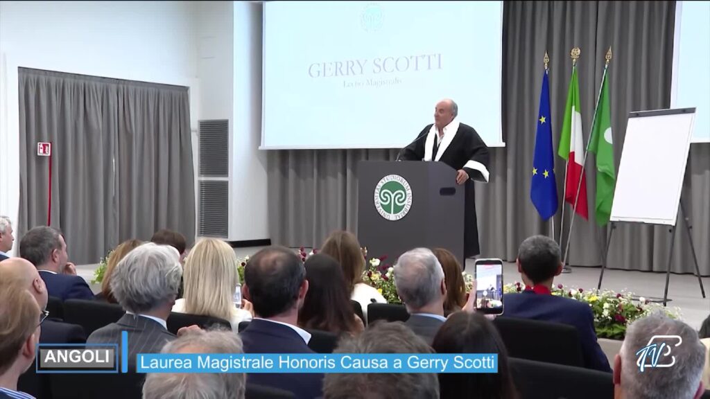LAUREA MAGISTRALE HONORIS CAUSA A GERRY SCOTTI - AL VIA LA MATURITA' 16-06-2026