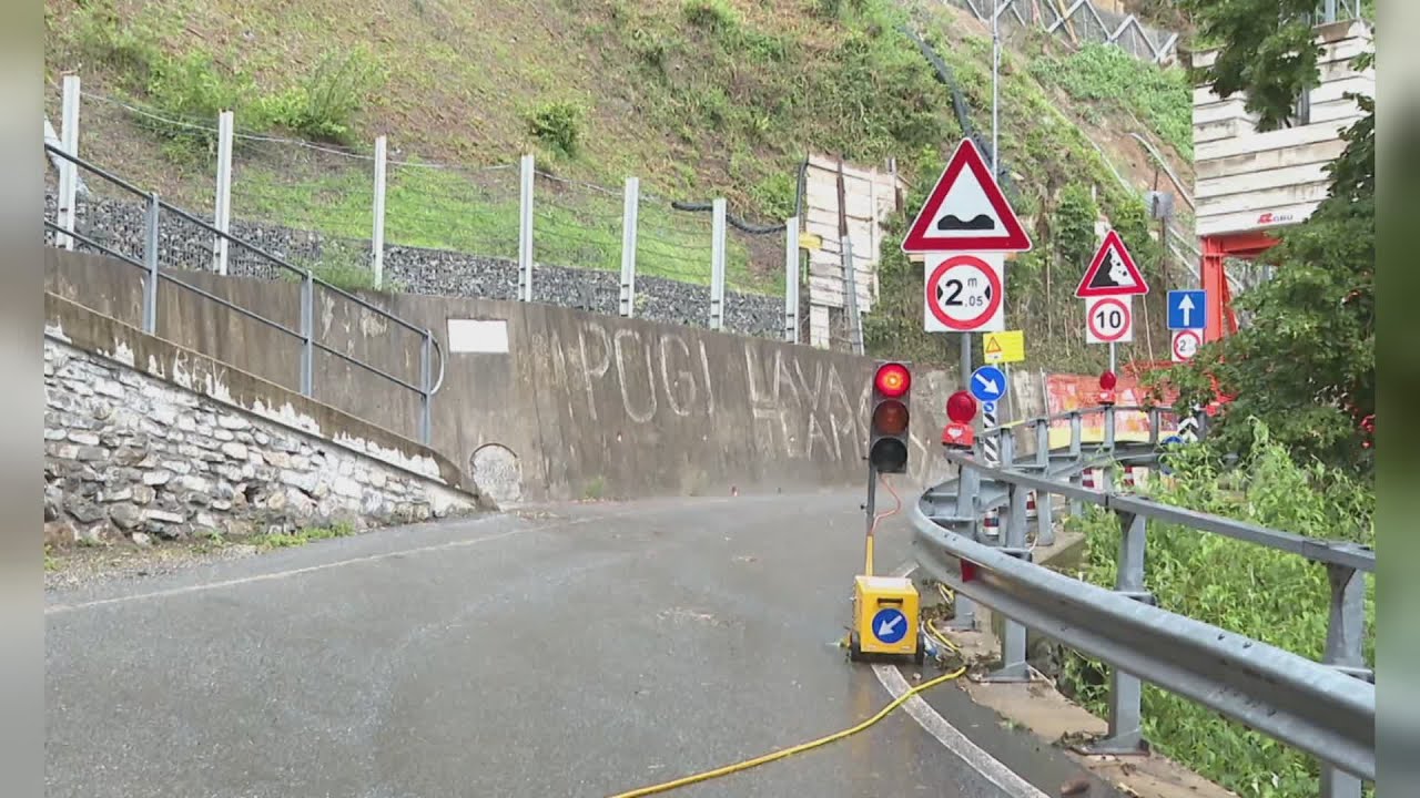 Civiglio, senso unico alternato in via dei Patrioti