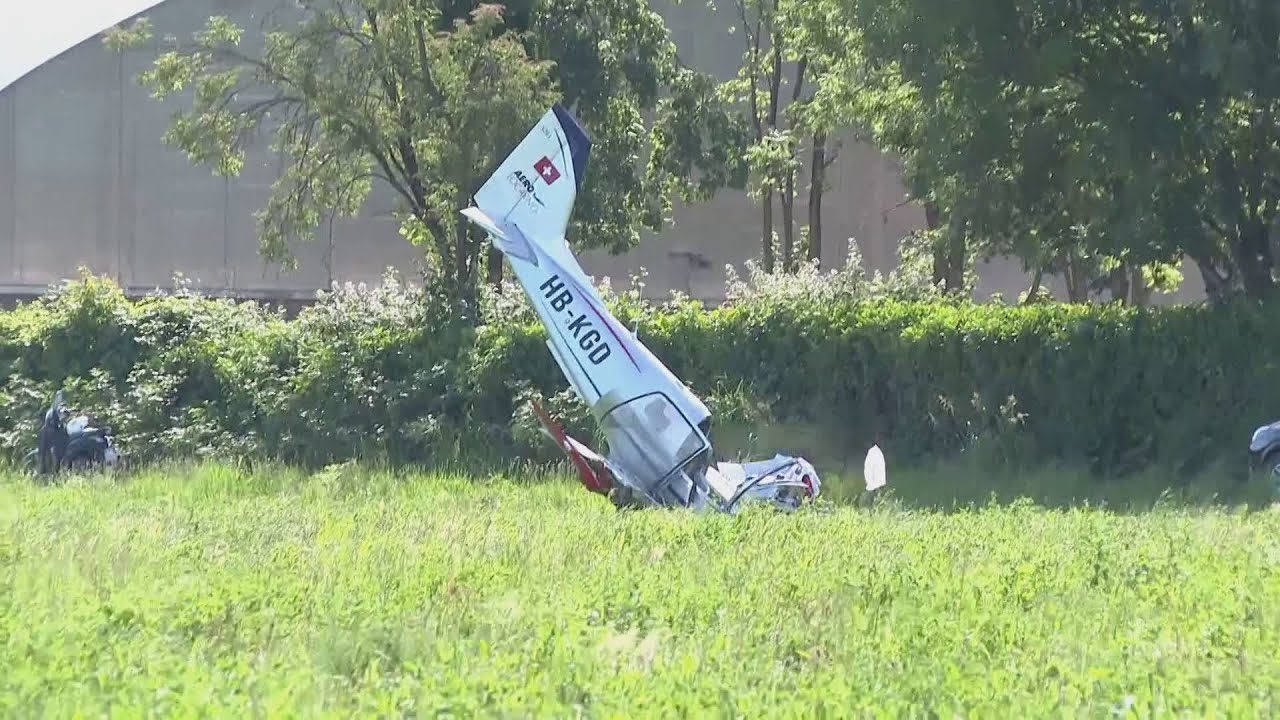 Ultraleggero precipita a Lurate Caccivio