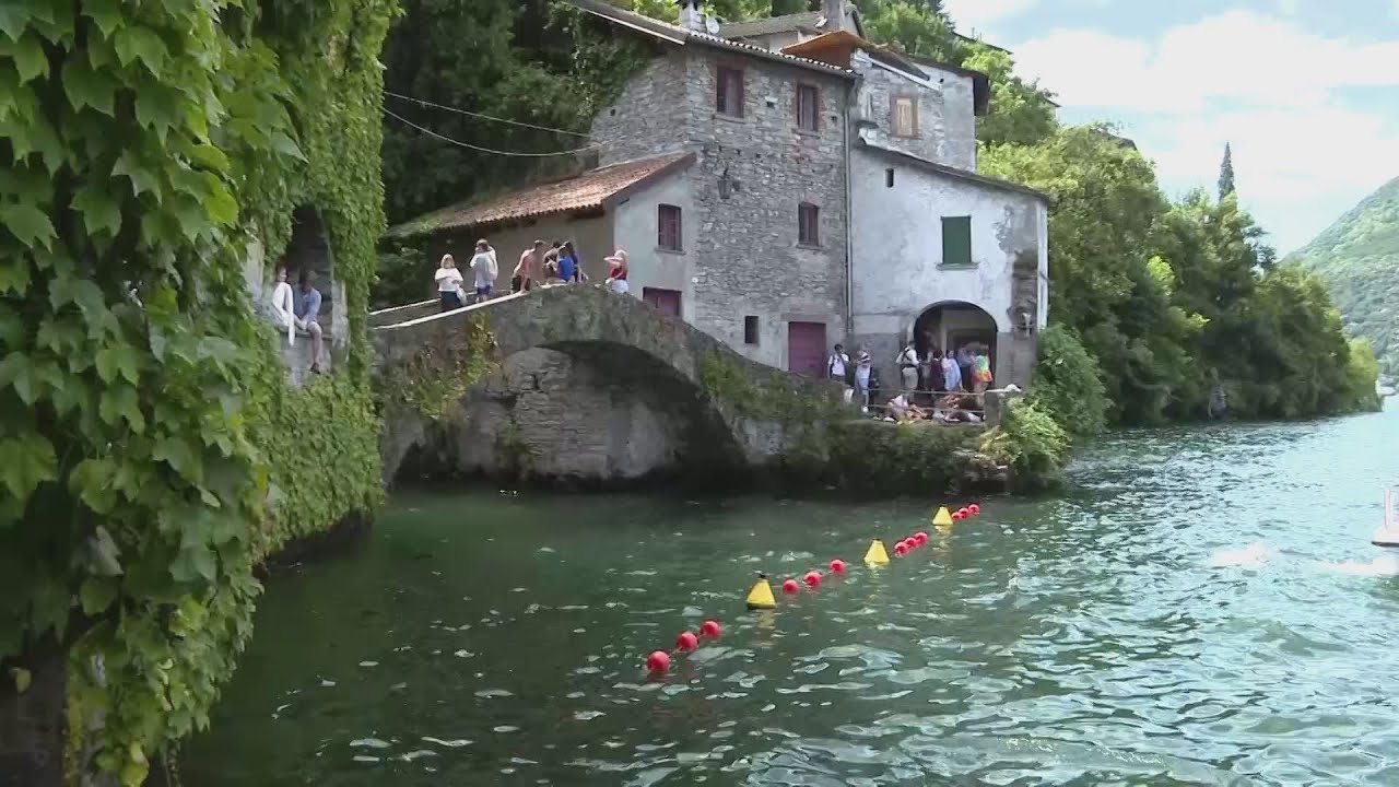 Nesso, troppi turisti sul ponte della Civera