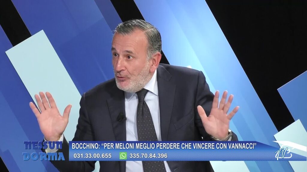 BOCCHINO: “PER MELONI MEGLIO PERDERE CHE VINCERE CON VANNACCI” - 25-09-2026