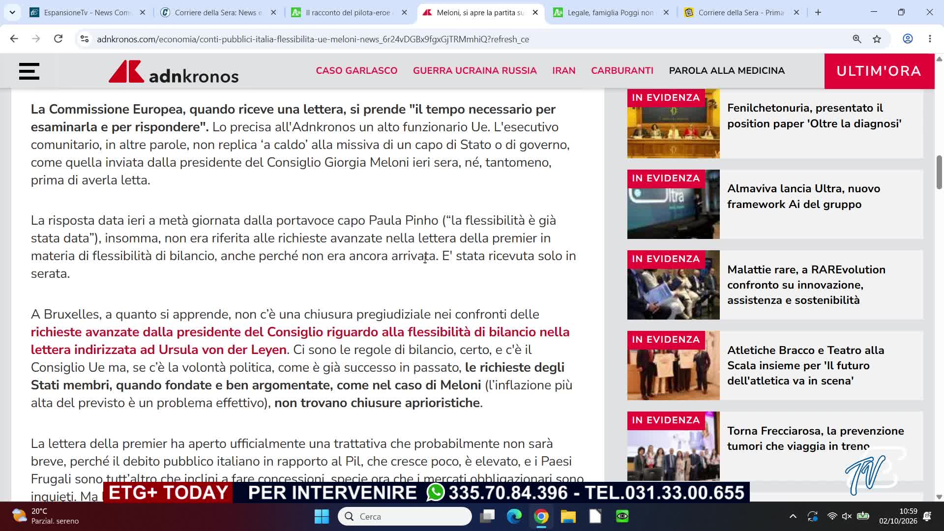 ETG+ TODAY - 02-10-2026