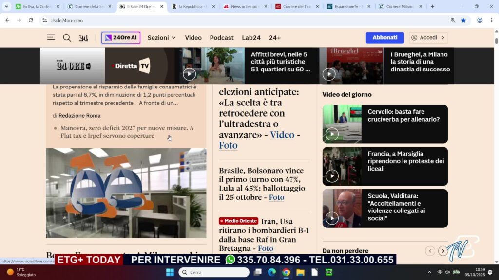 ETG+ TODAY - 05-10-2026